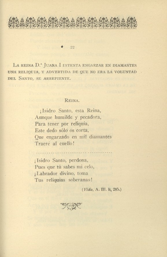 Extracto de la obra literaria recogida (Sig.: VI/B/470)